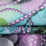 Polyester Spandex Dijital Baskı Kumaş